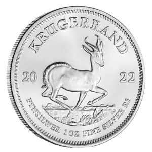 Front 2022 South Africa 1 Oz Silver Krugerrand Bu Min 3 Ccexpress