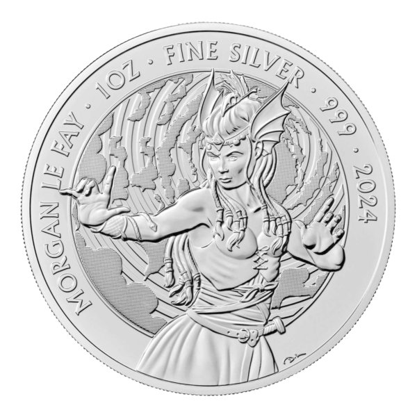 Morgan le Fay 2024 1oz Silver Coin