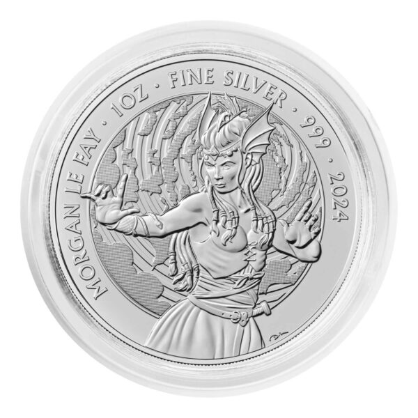 Morgan le Fay 2024 1oz Silver Coin - Image 5