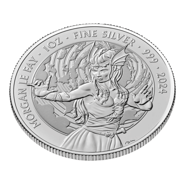 Morgan le Fay 2024 1oz Silver Coin - Image 3